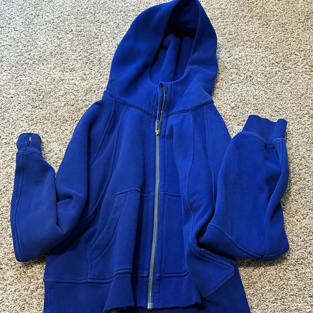 Lululemon scuba oversized full zip M/L color no longer sold